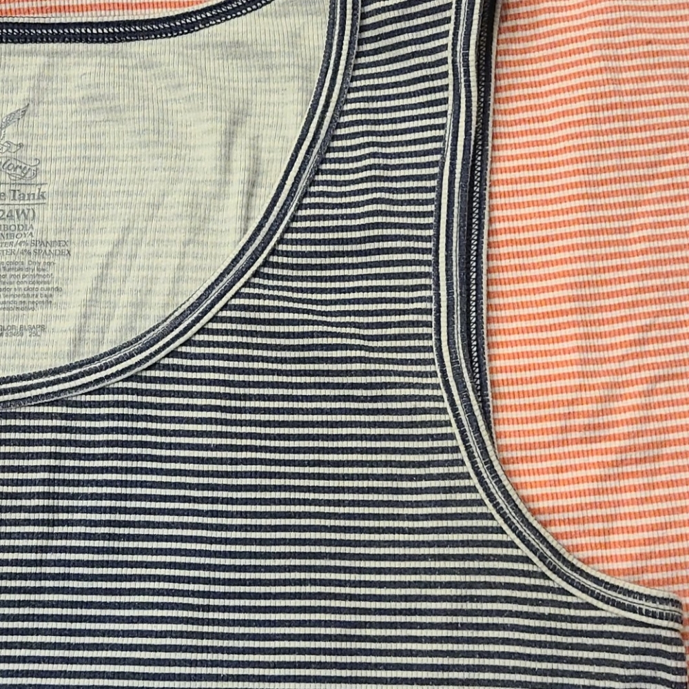(2 for 1) Faded Glory Must-Have Tank Top - Picture 4 of 13